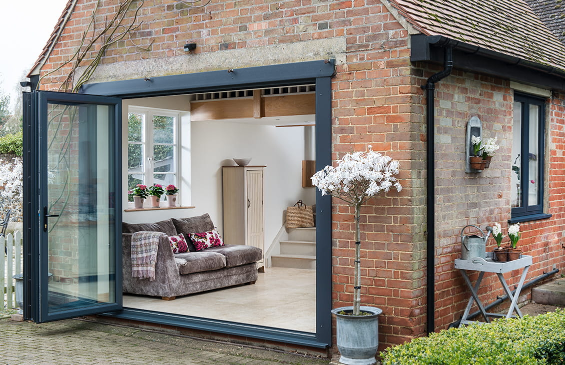 Aluminium bifold door deliveries